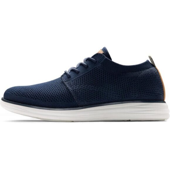 ⚡Bruno Marc Men Blue Knit Flex Mesh Oxfords Lace-Up Lightweight Casual Sneakers - Picture 6 of 9